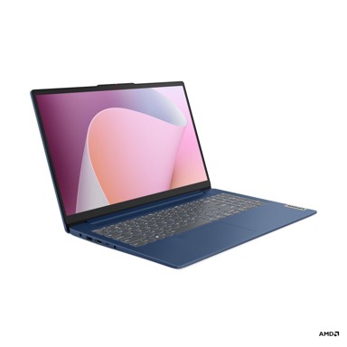 LENOVO Laptop IdeaPad Slim 3 15AMN8 82XQ01CVSC / AMD Ryzen 5 40, 15.6", FHD 1920 x 1080, 16GB, 512GB SSD, DOS, plava